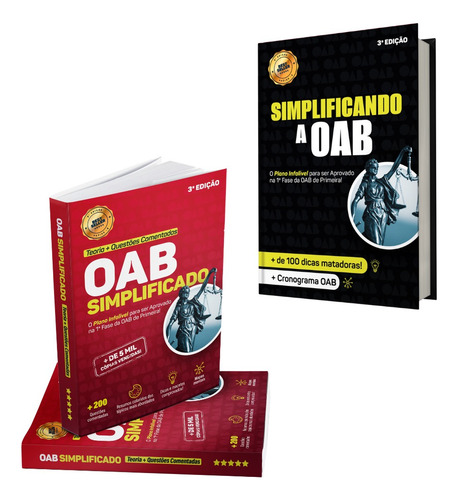 Kit Oab 1a Fase - Oab Simplificado