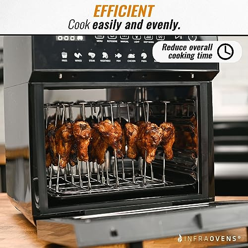 Freidora Infraovens Air Fryer Para Ninja Speedi, Acero Inoxi