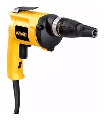 Imagen 2 de 3 de Atornillador eléctrico DeWalt DW255 127V amarillo 60 Hz