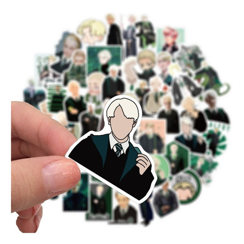 50 Stickers De Draco Malfoy / Harry Potter - Pegatinas