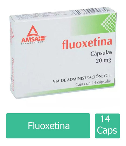 Fluoxetina 20 Mg Caja Con 14 Cápsulas