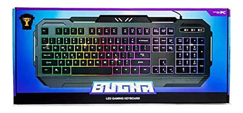 Bugha - Teclado Para Juegos Led Usb-a Exclusivo Para Pc