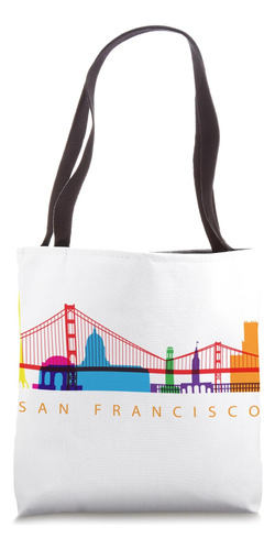 San Francisco, California, Ee. Uu. Skyline Souvenir Bolsa De