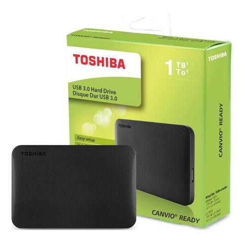 Disco Duro Externo Toshiba 1tb Canvio Basic Tamaño 2,5