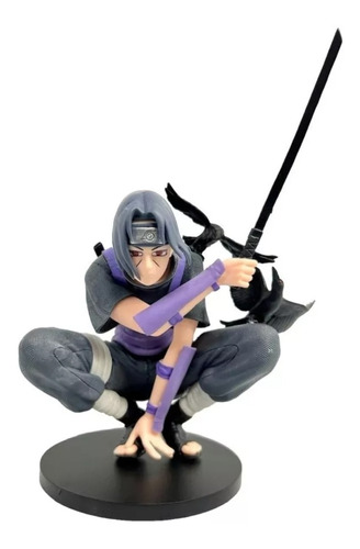 Naruto Shippuden Sasuke Uchiha Figura En Bolsa 