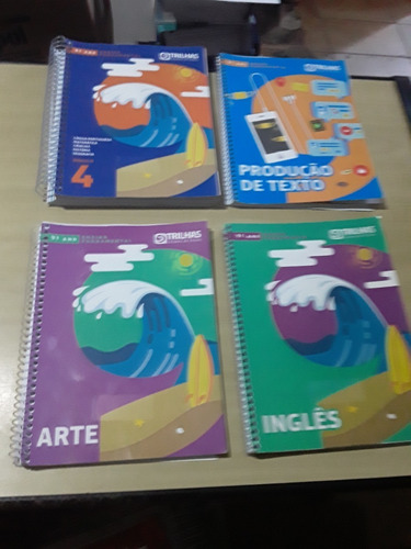 Livros Trilhas Sistema De Ensino 9º Ano - 06 Volumes