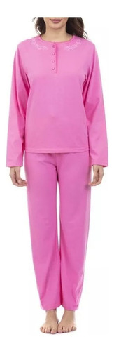 Pijama Cotton Unicolor Lady Genny 