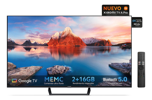 Tv Xiaomi 50  4k Uhd Smart A Pro