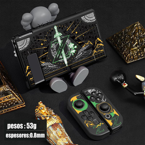 Funda Protector Nintendo Switch Mario Zelda Con Joycon Gomas