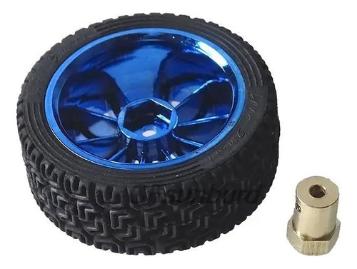 Llanta Rueda Y Cople Para Motorreductor Polulu 25d Arduino