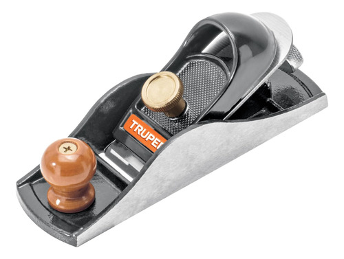 Truper Ch-7, Cepillo Tipo Chancla Para Carpintero, Base Lisa