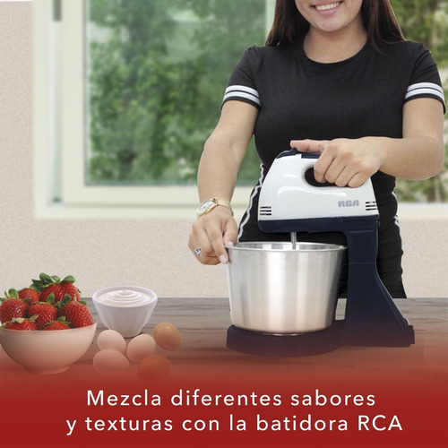 Rca Batidora De Pedestal 2 En 1 Rc-67ss Gris 60 Hz