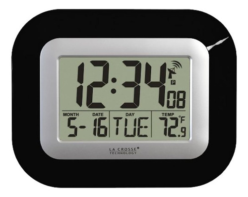 La Crosse Technology, Reloj De Pared Digital Atómico Wt-8005