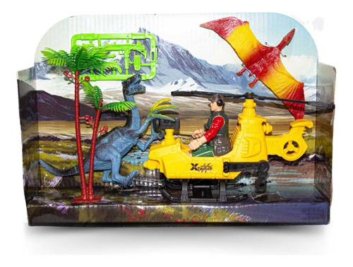 Brinquedo Kit Caça Dino Aventura Tundra Toyng Ref.50588
