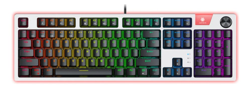 Teclado Mecanico Antryx Mk870 Blue Switch Amk-870kbl-sp