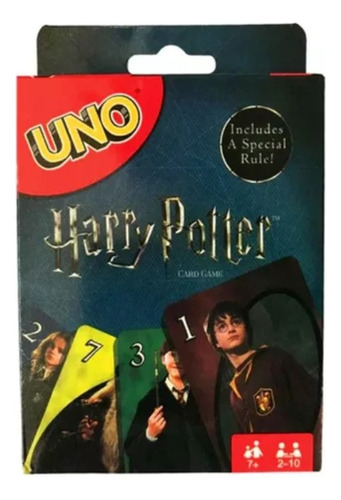 Juego De Cartas Uno Harry Potter