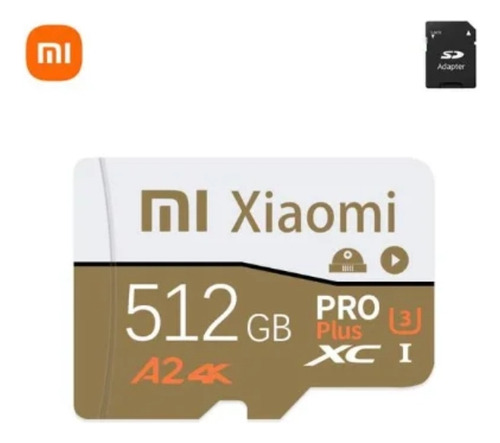 Tarjeta Micro Sd Tf 512gb Smart A2 Pro Plus Class10. Xiaomi 