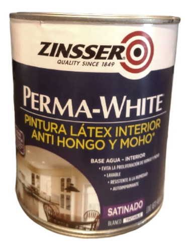 Latex Antihongo Antimoho Blanco Perma White X 3,78 Litros