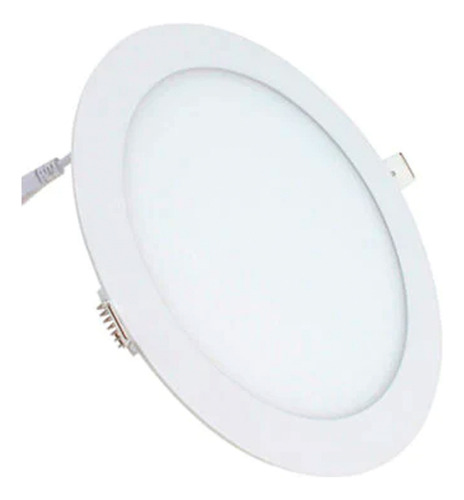 Foco Panel Led Circular Embutido Encajado 6w