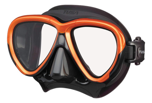 Máscara De Buceo Tusa M-2004 Intega, Naranja