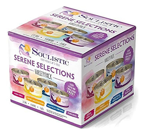 Soulistic Serene 4 Recetas, 3 De Cada Una 3oz