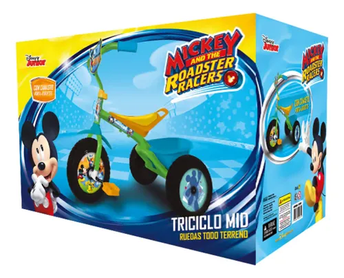 Triciclo Infantil Mickey Unibike Mid Art. 301102