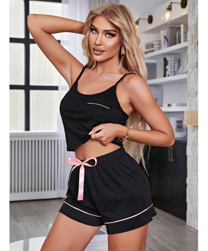 Conjunto De Pijama Sensual, Fino Y Transpirable