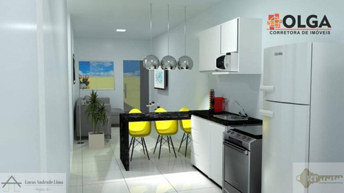 Casa No Jardim Petrópolis Com 2 Dormitórios À Venda, 62 M² Por R$ 170.000 - Gravatá/pe - Ca0647