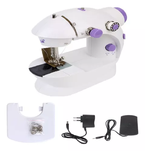  HEEPDD Mini máquina de coser manual, máquina de coser