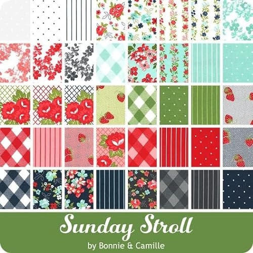 Layer Cake® Sunday Stroll, 42 Cuadrados De Tela Precor...