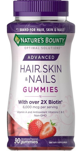 Biotina Advanced Hair Skin & Nails - Unidad a $866