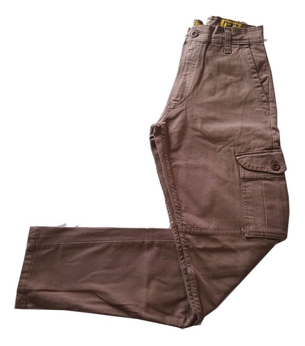Imagen 5 de 10 de Pantalón Cargo Elastizado Marca Pampero