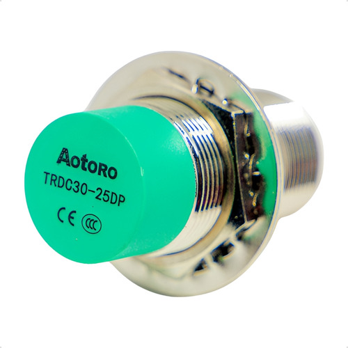 Sensor Indutivo M30 Longo Alcance Sn: 25mm Trdc-25dp3 Na Pnp