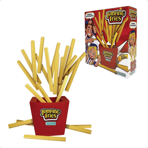 Juego De Mesa Jumping Fries Papas Saltarinas Ditoys Tv P