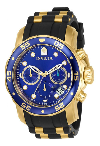 Reloj Invicta 17882 Oro Negro Hombres