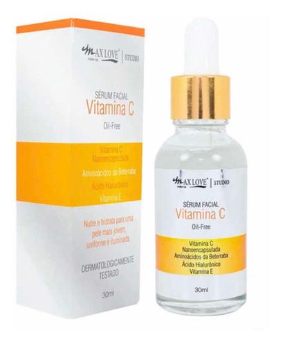 Imagen 2 de 3 de Sérum Facial Con Vitamina C, Vitamina E Y Ácido Hialuronico