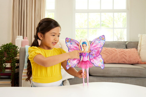 Doll Barbie Dance And Flutter Transformation 2 En 1