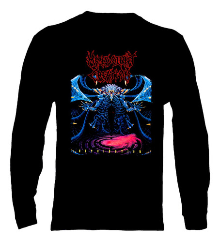 Polera Manga Larga Malevolent Creation - Ver 01 - Retributio