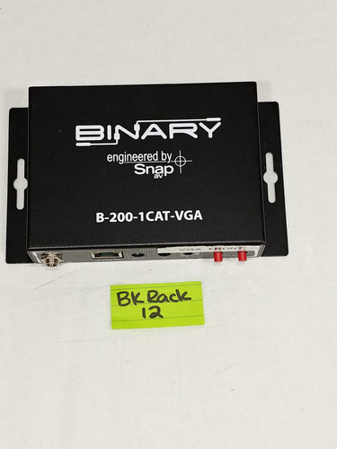 Binary 200 Series Vga Over Cat5e/6 Extender Transmitter  Cch