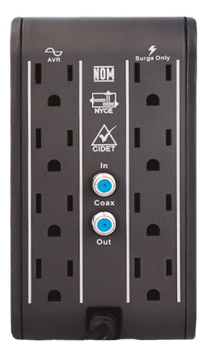 Regulador De Voltaje Cdp R2cu-avr1008 1000va/500w 8 Contacto