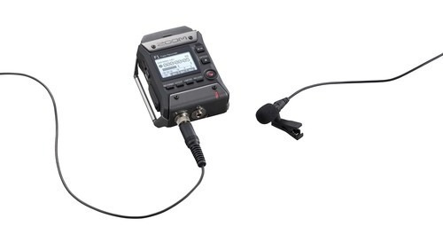 Imagem 5 de 10 de Zoom Gravador Digital F1-lp C/ Microfone Lapela 12x S/juros