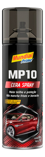 Cera Protetora Automotiva Spray 300ml Maior Brilho Proteção