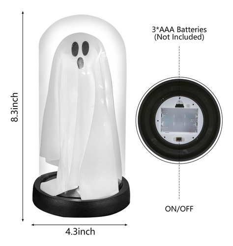 . Decoración De Halloween Adopta Un Fantasma, Ilumina Un