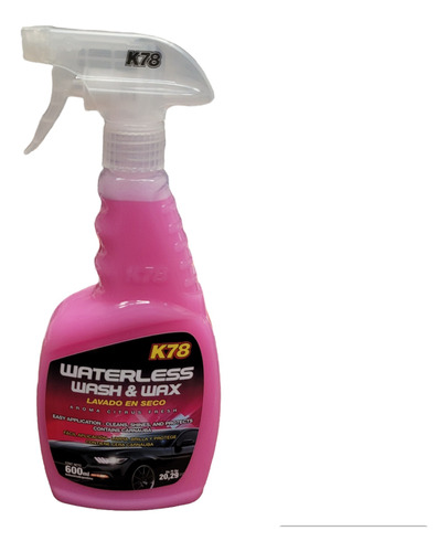 Waterless Wash & Wax Lavado En Seco Con Cera K78 600 Ml