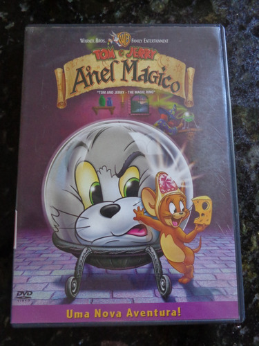 Dvd Tom E Jerry - O Anel Mágico
