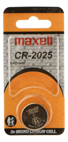 Pila Bateria Cr2025 Maxell Blisters 5 Unidades (2125)