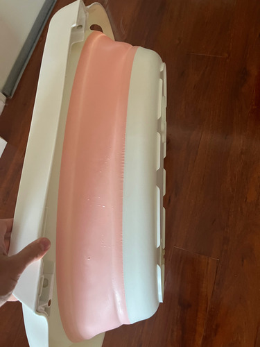 Bañera Plegable Para Bebés Blanco Blanca Y Rosa (Usado)