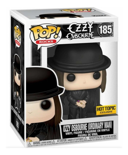 Ozzy Osbourne Ordinary Man Funko # 185 Raro 100% Original !