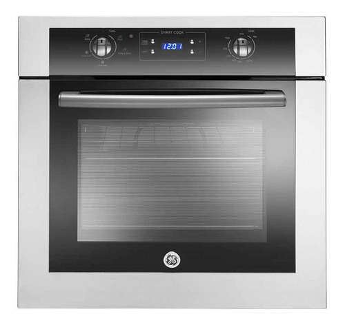 Horno Eléctrico 60 Cm Inox / Vidrio Negro Ge Hg6045eyai2