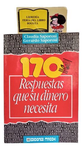 170 Respuestas Que Su Dinero Necesita - Saporosi - 1993